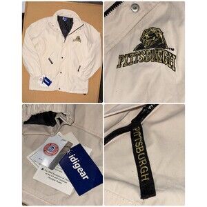 Vintage iDigear PITT Panthers Insulated Jacket NWT NCAA Mens L Pittsburgh - NEW